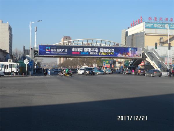 张家口市区跨街桥广告位资源投放