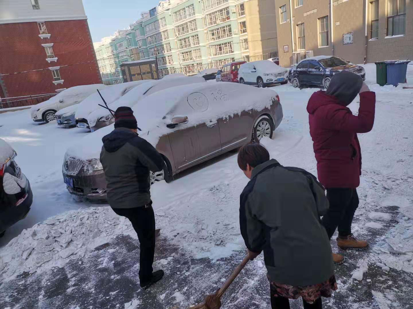 张家口广告公司2019冬季大雪在做什么天意伟业